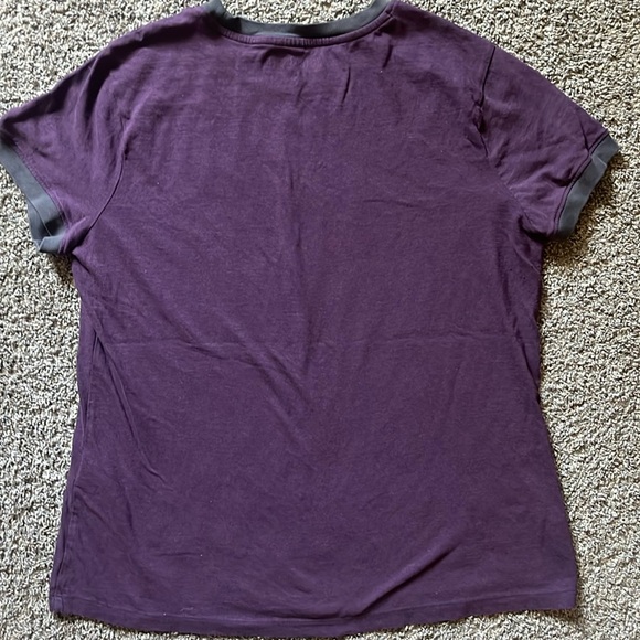Harley-Davidson Size L Purple/grey trim T-Shirt - Picture 2 of 2
